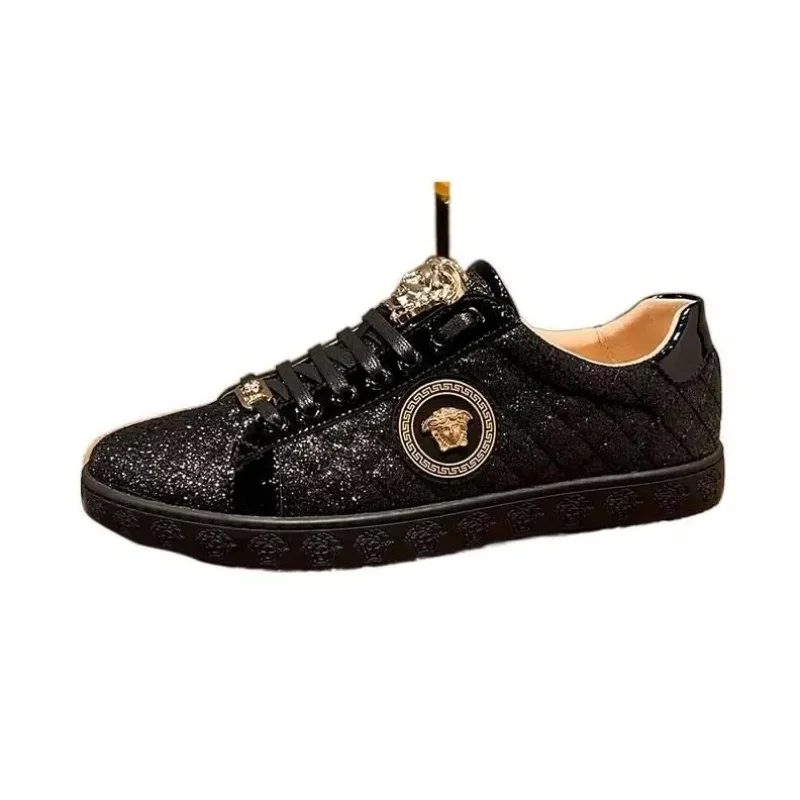 

High Quality Autumn Low-Top Embroidered Shoes For Men 2026 New Style Ins Trendy Versatile Couple Casual Sneakers