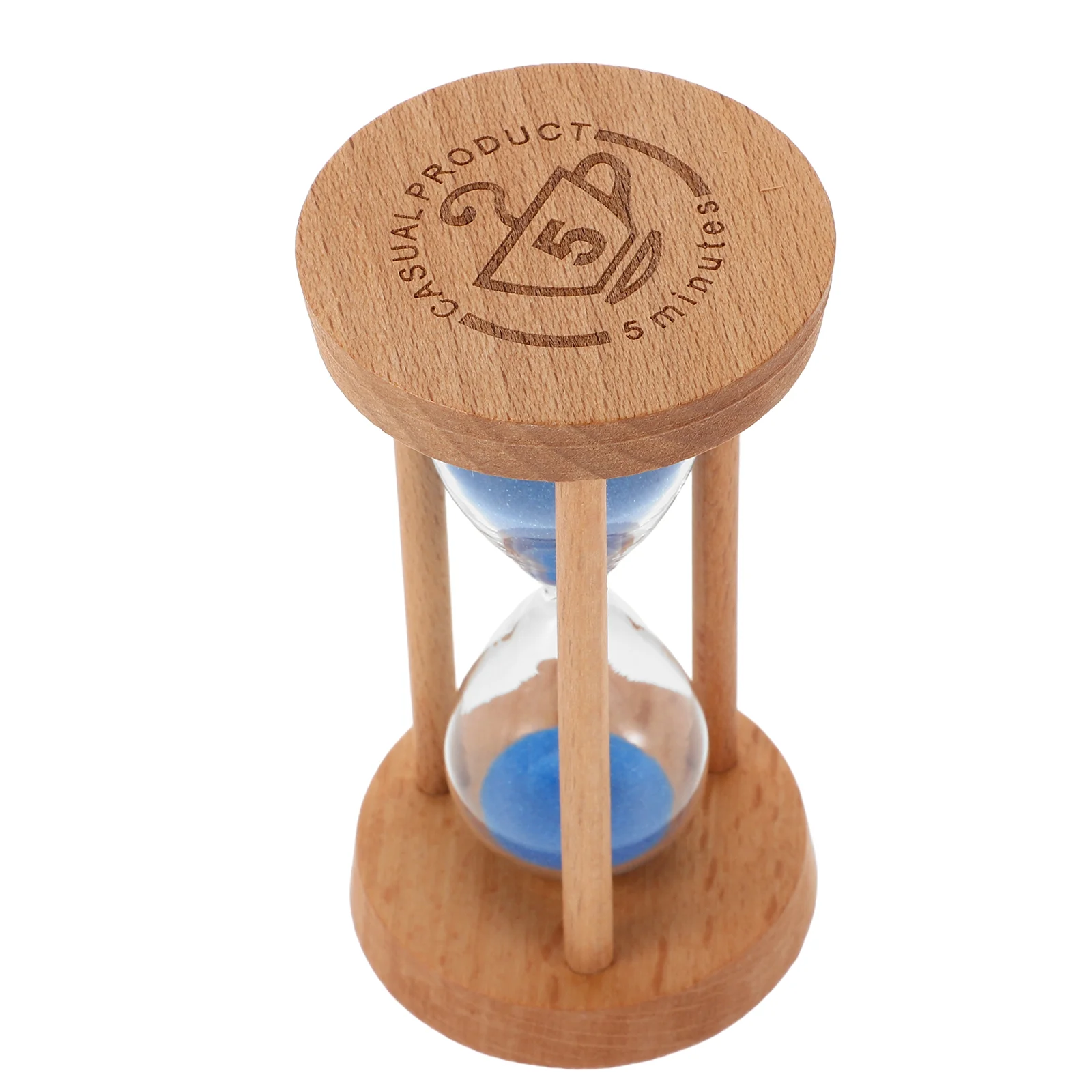 

Five Minute Timer Sandtimer Desktop Tooth for Kids Hourglass Children Brushing Teeth Timers Classroom Wood