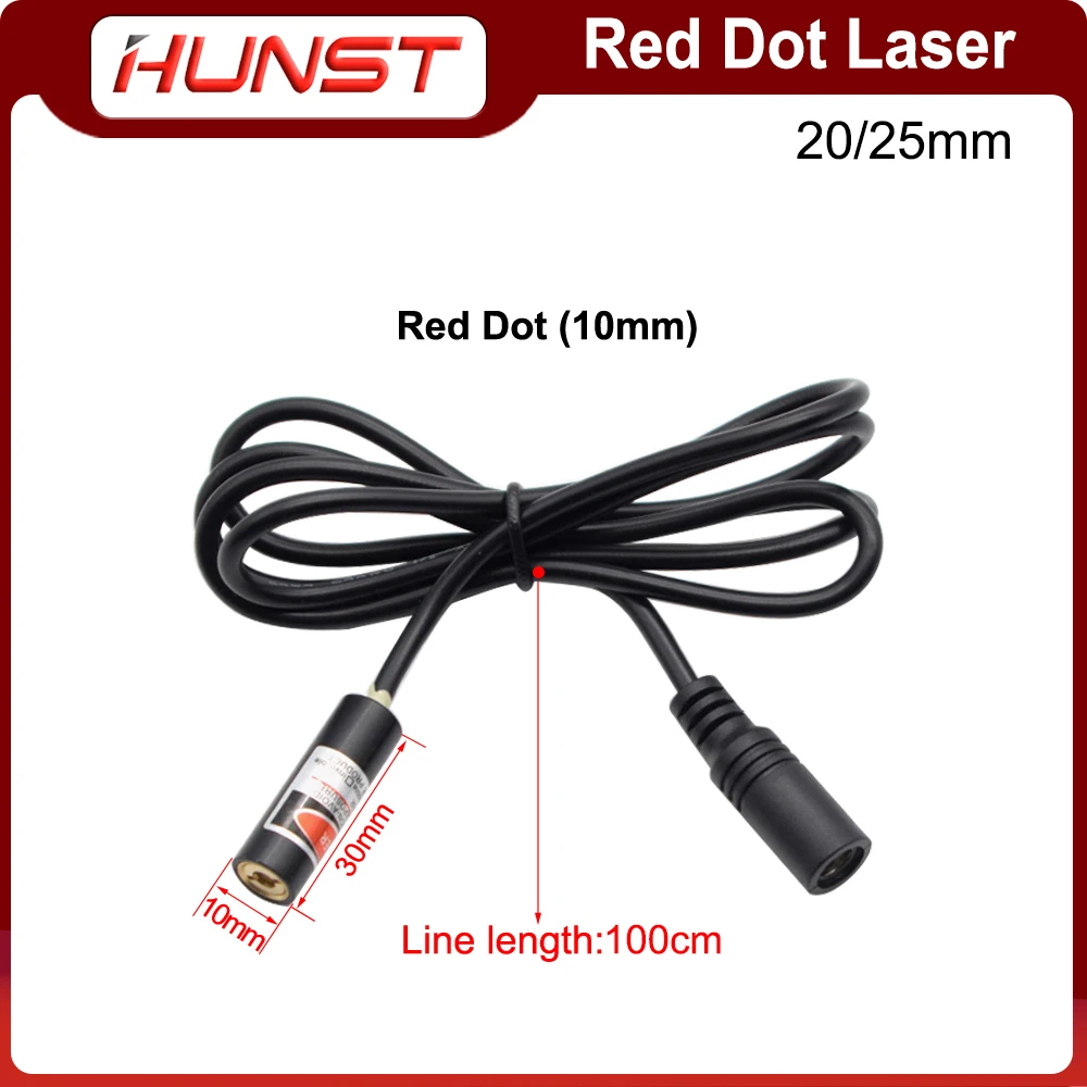 Imagem -06 - Hunst-red Dot Holder Grupo Dispositivo Módulo Diodo Posicionamento Gravação a Laser Cabeça de Corte Dc5v Dia 20 25 mm Diy