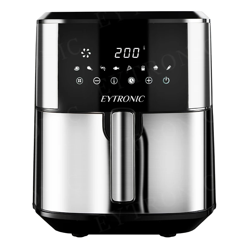 

2026 New Model Multi-functionalNew Design Electric Hot Oilless 8 Presets Safe Auto Shut Off Manual 6L 7L 8L Visible Window Air