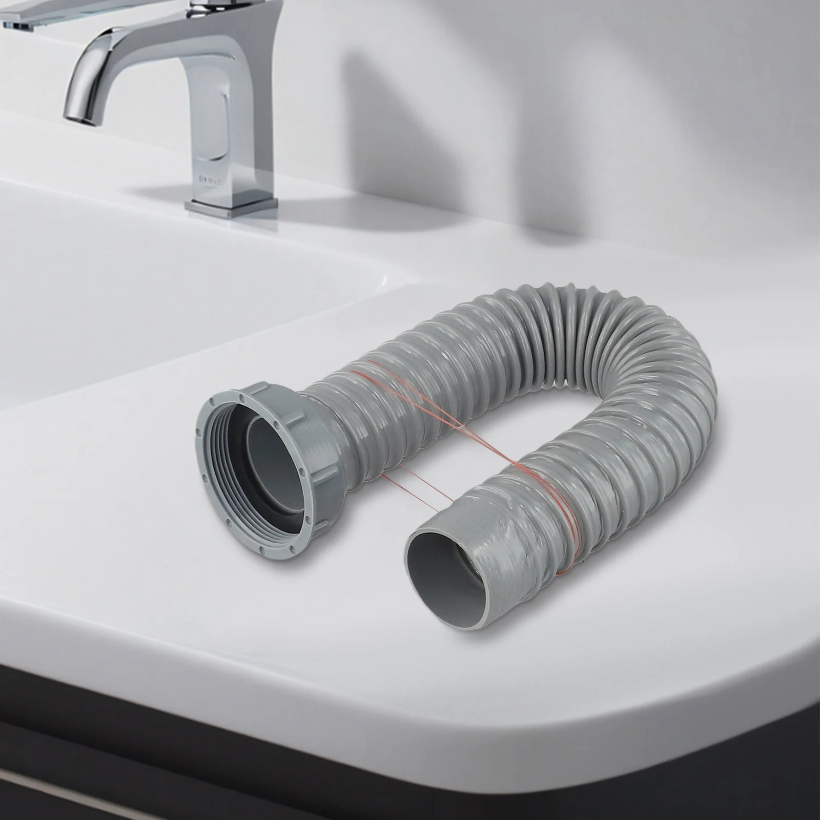 

Материал 58 мм: комплект для канализации из полипропилена + ПВХ, дренажная труба, дренажная труба, кухонный канализационный фильтр, труба для сточных вод, сливной шланг