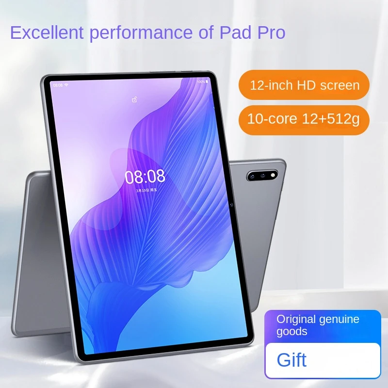 

2023 Newly upgraded ultra-thin 2-in-1 10 inch tablet with5G calling solid-state drive dual SIM and dual standby GPS navigation