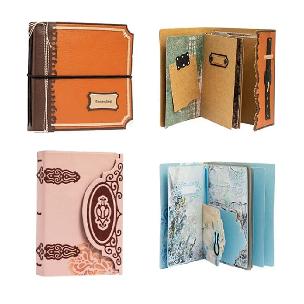 Metalowe wykrojniki do dekoracji scrapbookingu, księga luźnych liści, ręcznie robiony szablon, tworzenie kartek DIY, model Craft prezenty dla dzieci