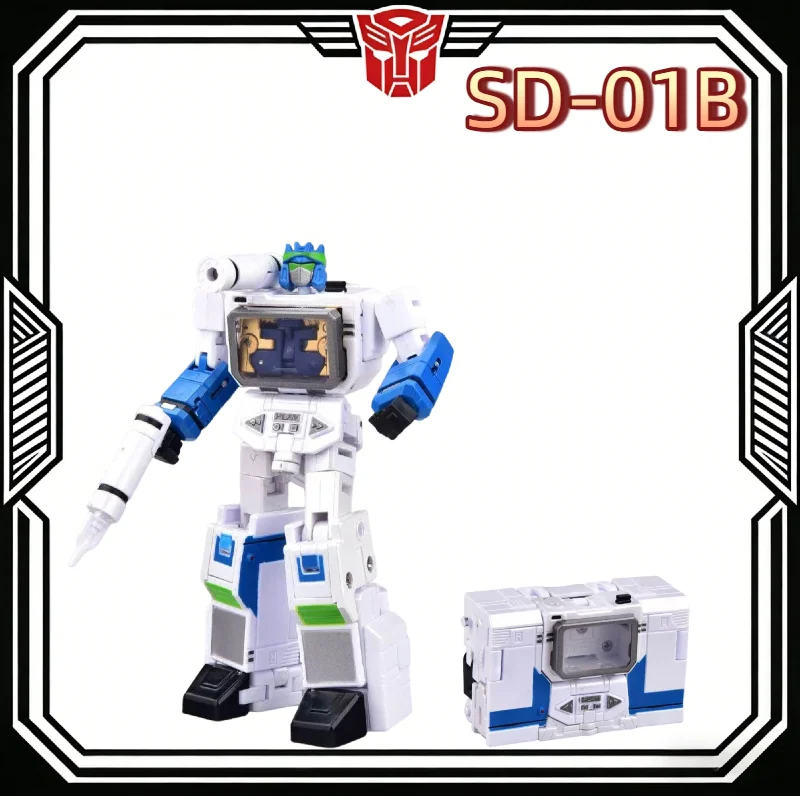 

В наличии SD-01B Soundwave W Laserbeak Ravage Tape White Fine Paint Миниатюрная фигурка робота-меха, коллекционная игрушка