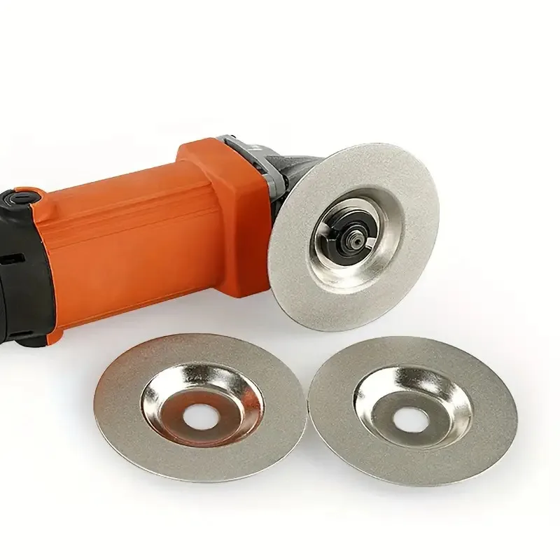 4-Inch Industrial Diamond Grinding Disc | Compatible with Angle Grinder, for Metal Processing, Manufacturing, Workshop