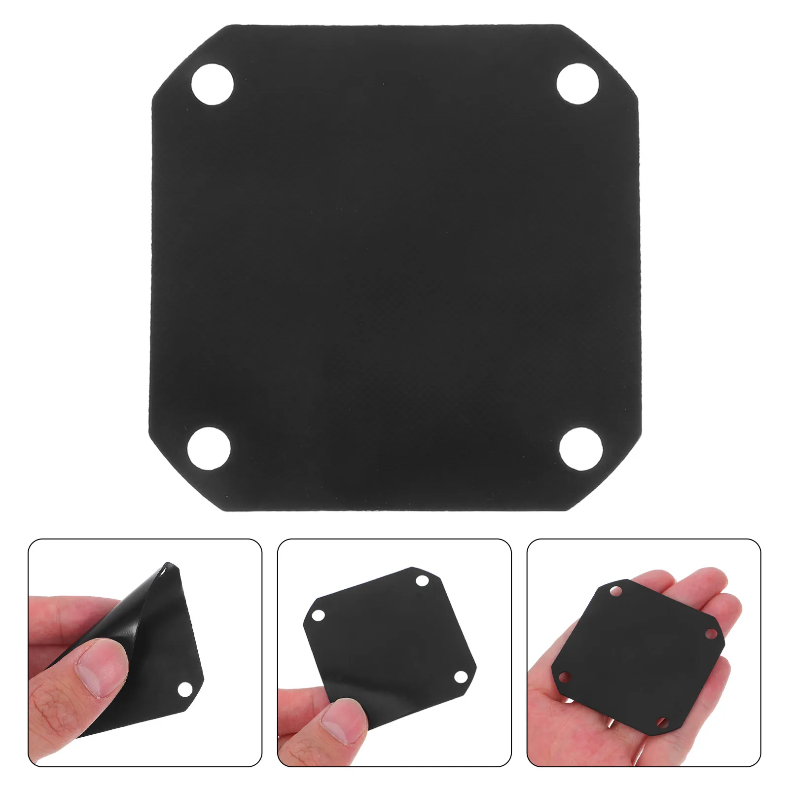 

2pcs Air Compressor Switch Rubber Pad Replacement Parts High-Pressure Resistant Anti-Wear Easy Maintenance Tool