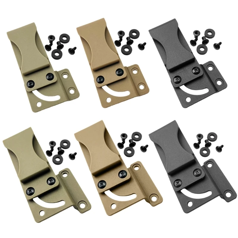 אביזרי קליפס מותניים K נדן K תפס נדן KYDEX תפס לנשיאת נדן K תפס מותן נדן עם ברגים לכלי