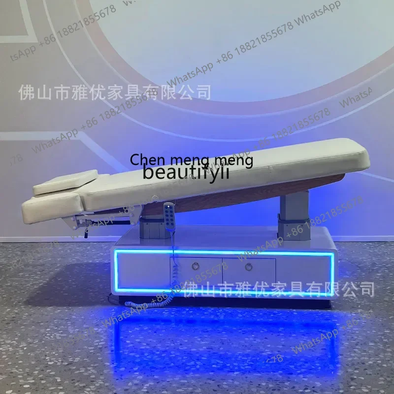 X 32 High-end electric beauty bed, spa massage treatment bed for beauty salons, lifting medical beauty facial bed