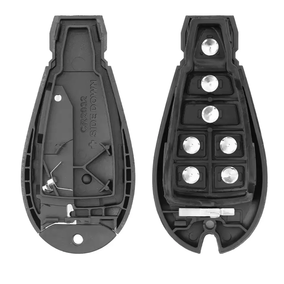 FeiFan GQ4-53T ID46 PCF7961A Half Smart Remote Car Key For Jeep Cherokee Sport KL 3 4 5 Buttons 433MHZ For Dodge Ram2013-18 view 6