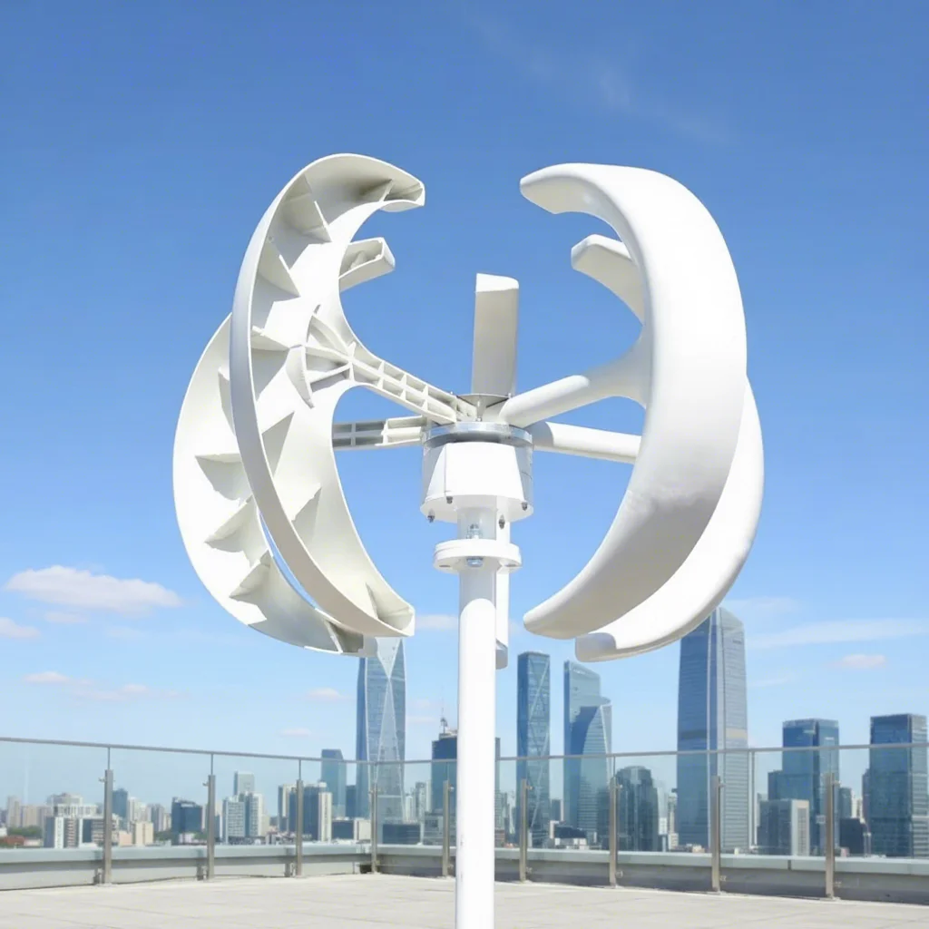 

Wind Power Supply 500W 12v 24v Lantern Vertical Axis Wind Turbine for Street Lighting of Urban & Suburban Areas