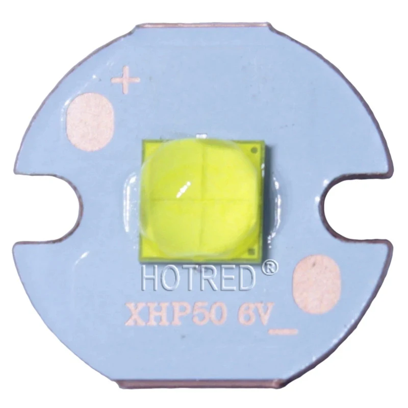 10pcs/lot 20W Original XHP50.2 XHP50 2 generation LED Cold White/Neutral White/Warm White LED Emitter Diode with 20mm Copper PCB