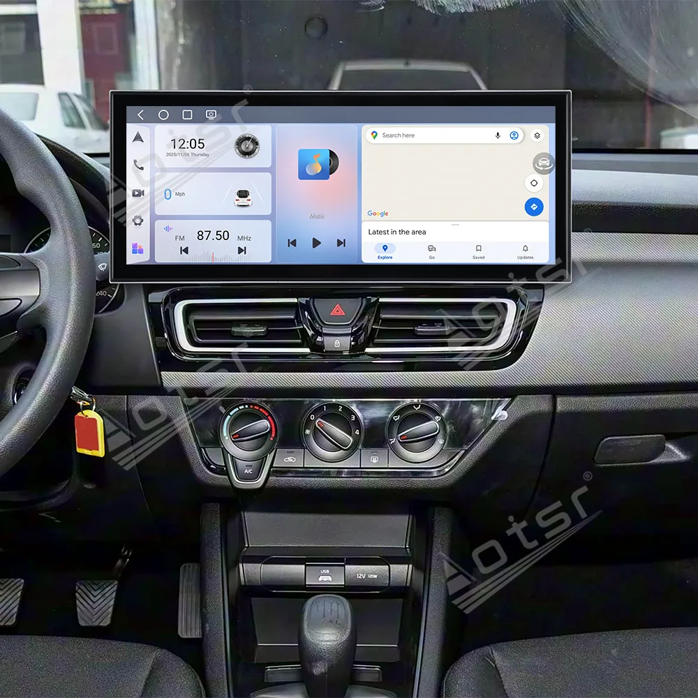 

For Kia Forte 2018-2019 15.8 Inch Android 15 CarPlay Car Radio Touch Screen Multimedia Player GPS Navigation Head Unit Upgrade