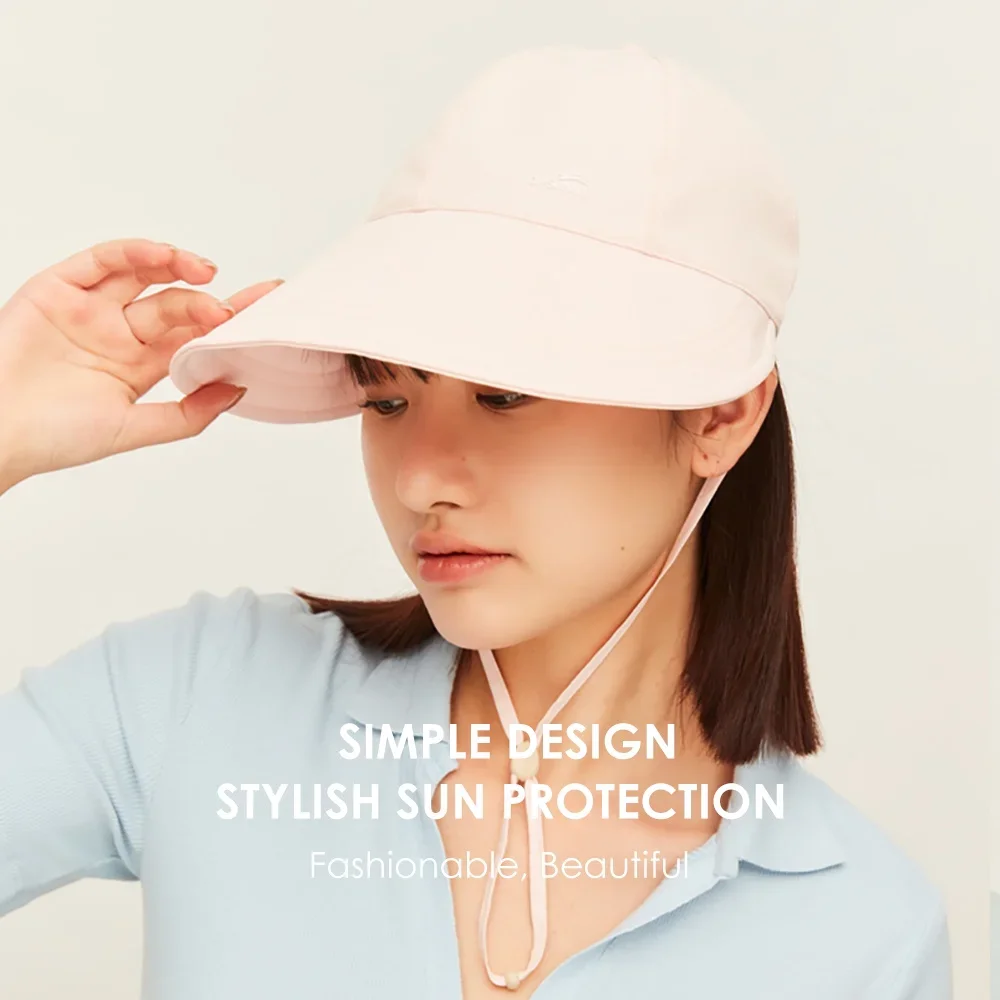 OhSunny Baseball Cap Sun Hat Anti-Ultraviolet Big Brim Summer New UV Protection UPF50+ Sunscreen Women Solar Blocking Visor