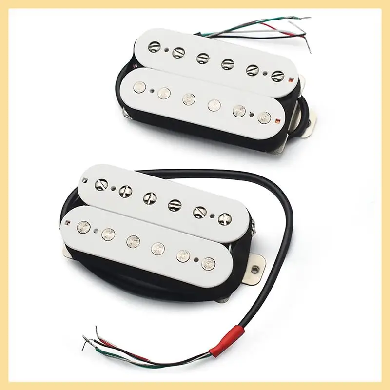 

AA90-1Set White Musical Instrument Accessories Alnico V Guitar Parts Guitar Pickup