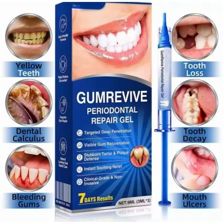 9ml Gum Revive Advanced Gum Care Gel Instant Fresh Feeling Teeth Cleaning Support Oral Hygiene Solution