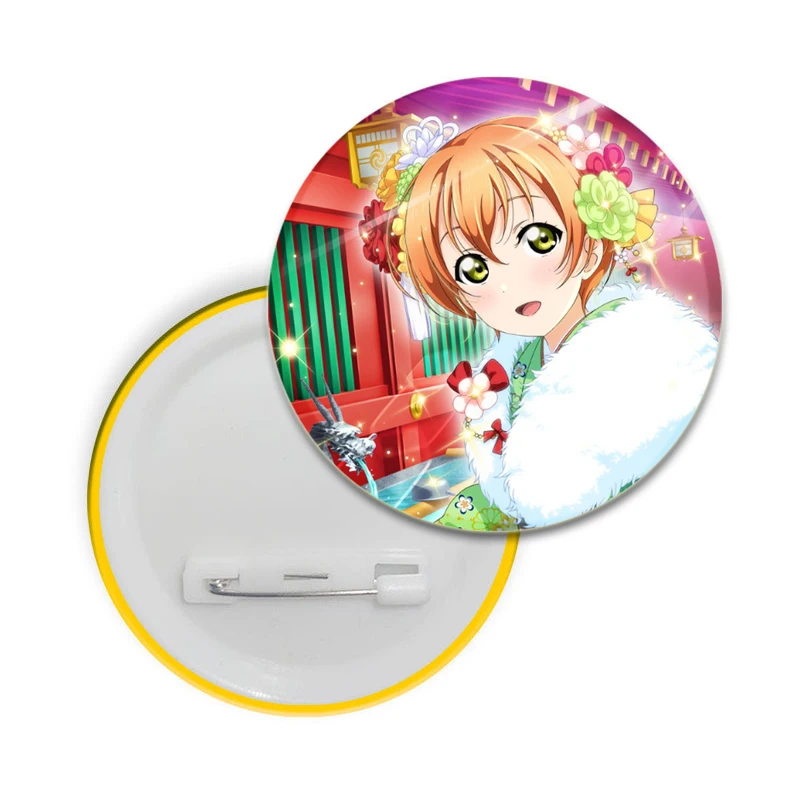 32/44/58MM Anime Love Live！Tinplate Brooch Pins Figure Icon Badge Handmade Brooches for Backpack Clothes Fashion Jewelry Gifts