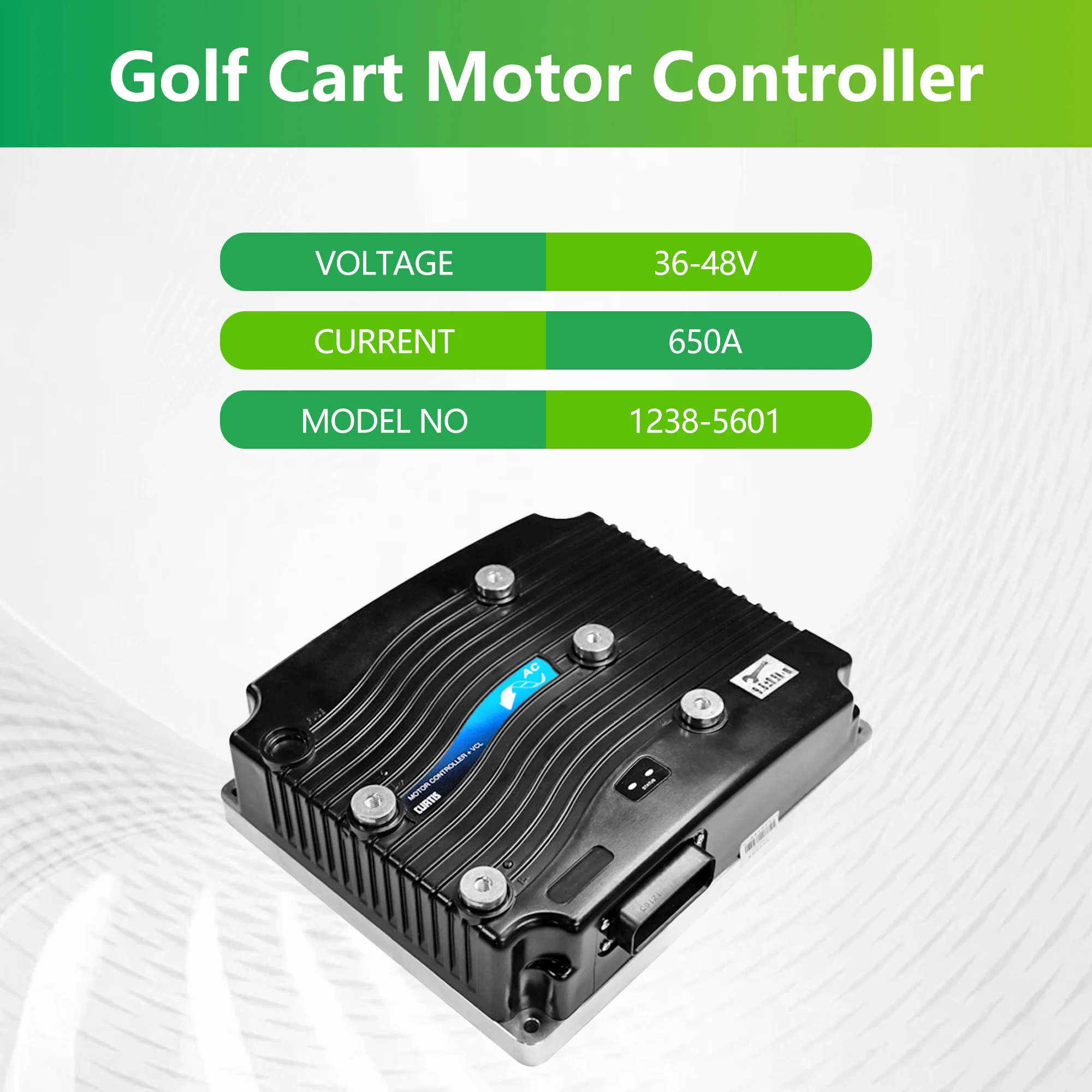 

1238-5601 36-48V 650A Forklift pallet truck AC Motor Controller for Curtis Electric Vehicle Motor Controllers