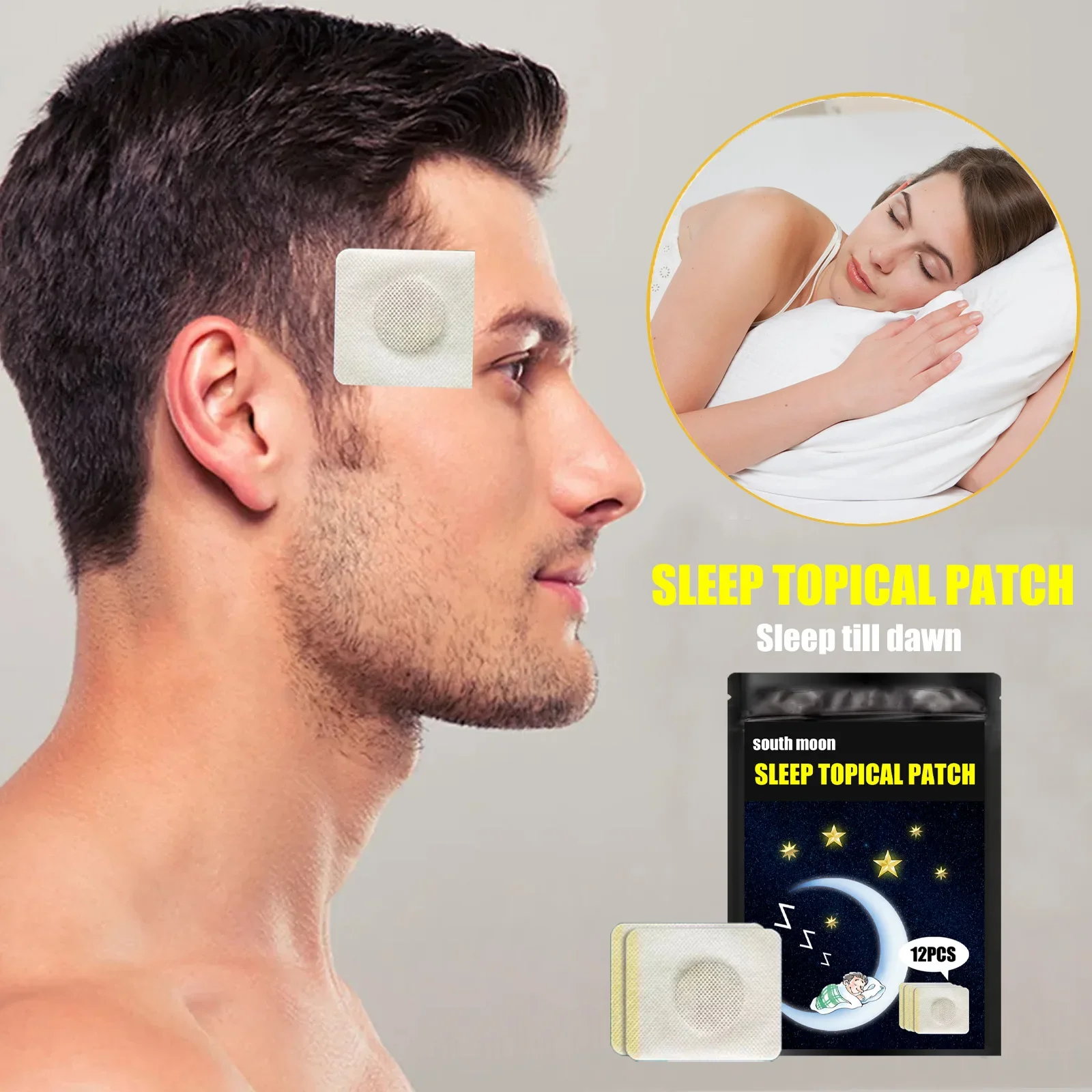 Sleep Aid Patch Improve Sleep Quality Improve Falling Asleep Relieve Insomnia And Anxiety Sleep Patch Good air permeability