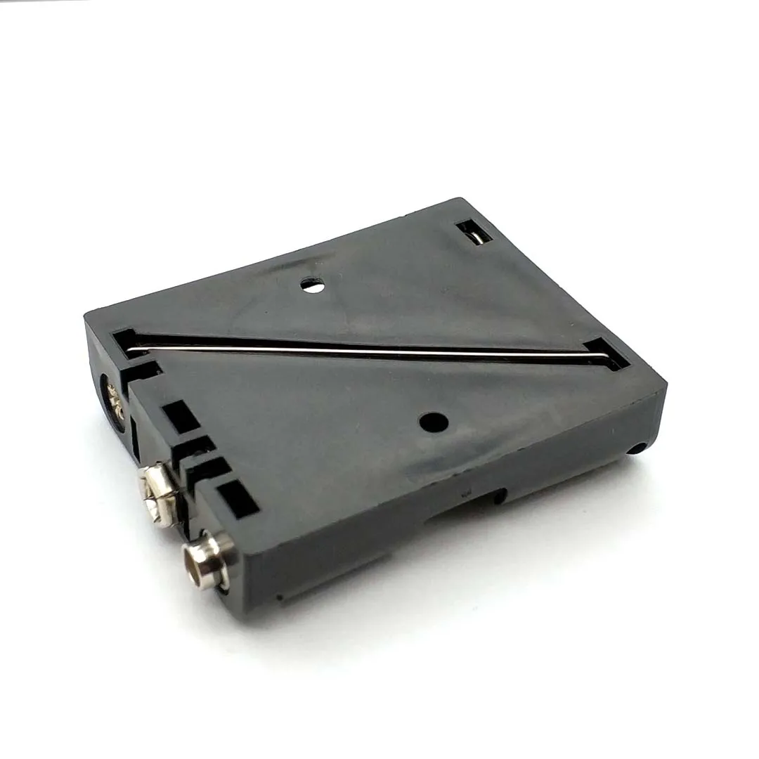 2 Stück 2/3/4-fach AA-Batteriehalter 3V 4,5V 6V, Schnappverbinder, ohne Kabel, schwarzes PP-Batteriegehäuse, **Batterie nicht enthalten** – Detail 4