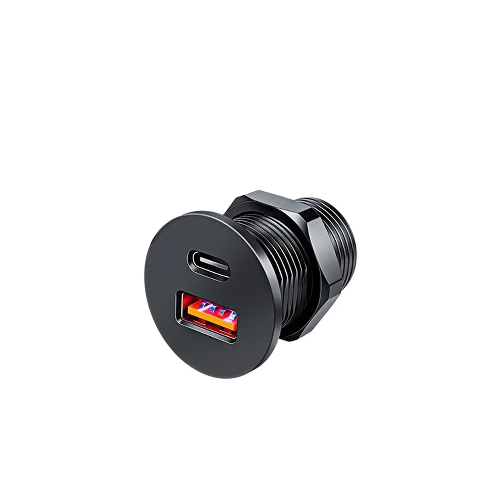 for Fast Charging Port USB Car Charger For Daily Commuting Heat Dissipation Design Flush Mount Installation For Car Dashboard