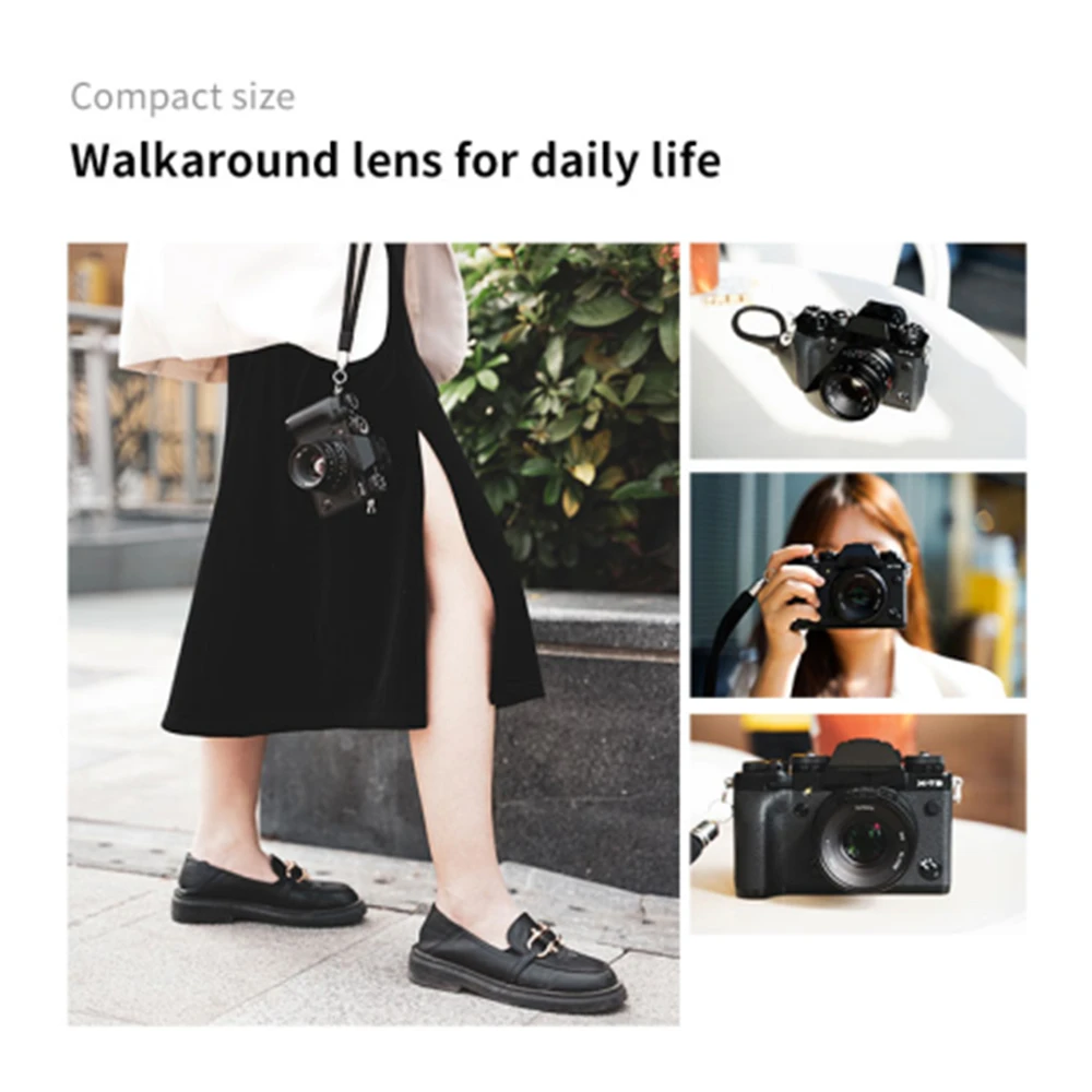 7artisans 35 مللي متر F1.4 مارك II APS-C Prime عدسة الكاميرا ل مايكرو 4/3 ZVE10 A6000 FX30 فوجي فيلم X-H2 نيكون ZFC كانون RF سوني E لوميكس #4