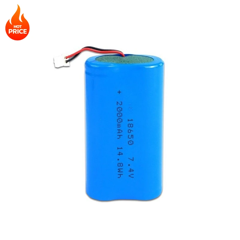 

18650 Lithium Battery Pack 2000mah Electric Mixer Emergency Light Small Fan Mobile Power LED Lighting Electronic Navigation