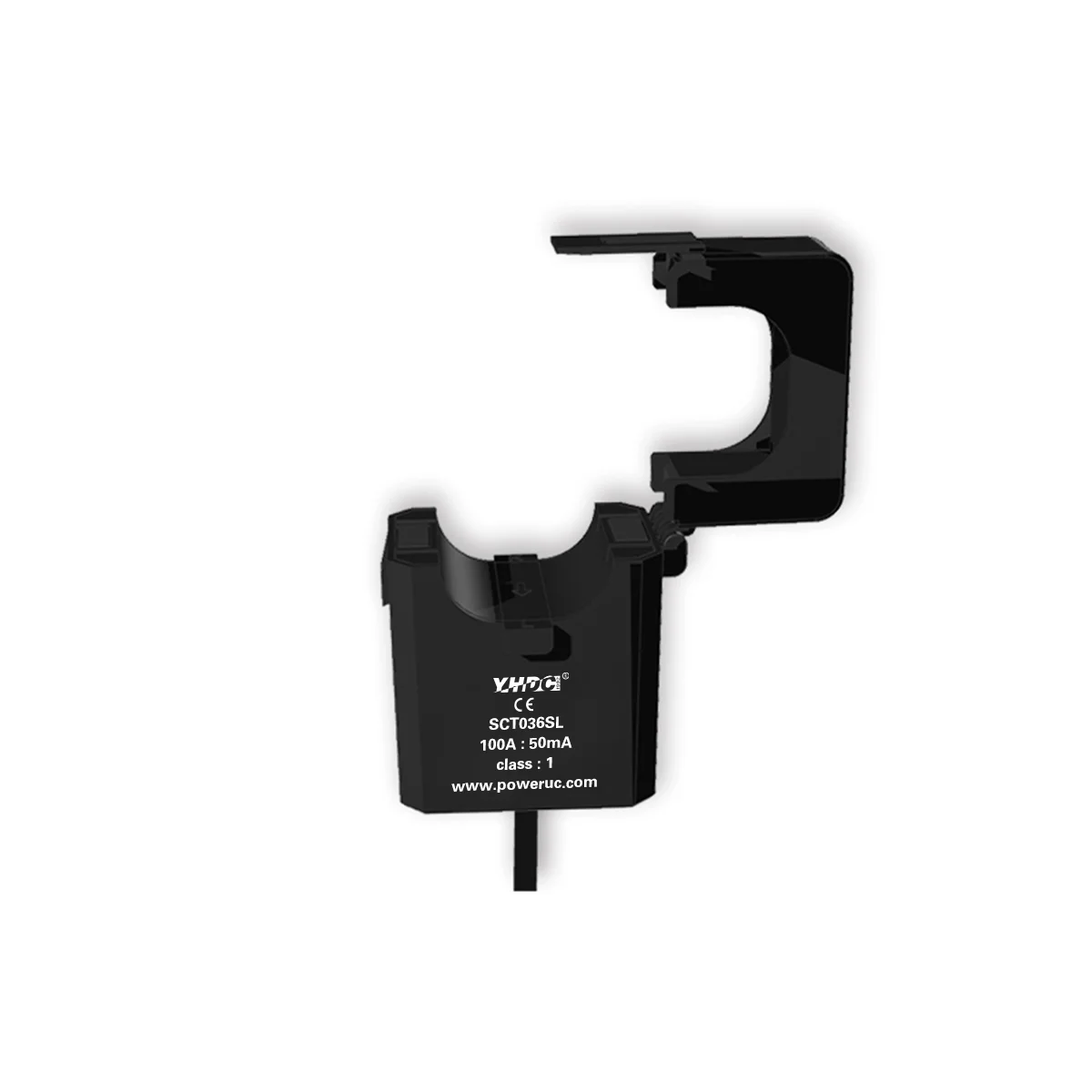 

YHDC SCT036SL Input 100A/200A/300A/400A/500A/600A Output 50mA Accuracy 0.5% Split Core Current Sensor AC Current Transformer