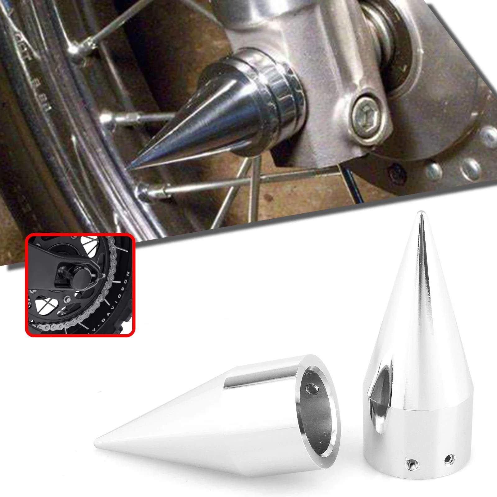 

Крышка гайки передней оси мотоцикла поп для Harley Dyna Sportster XL 883 VRSC XG Softail FLFBS