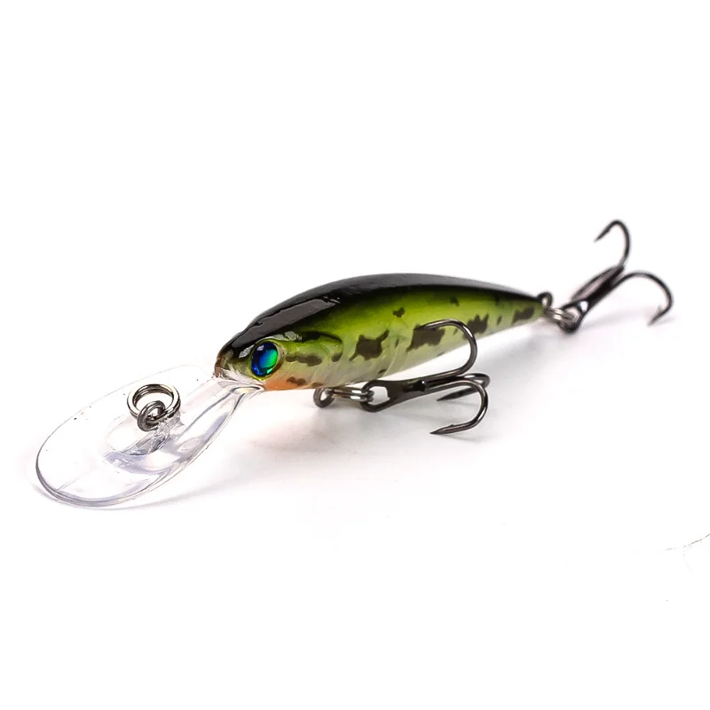 1pc Floating Minnow Lure 50mm 3.5g Fishing Wobbler Jerkbait Hard Baits Pesca Small Jerkbait for PerchTrout Bass Crankbait