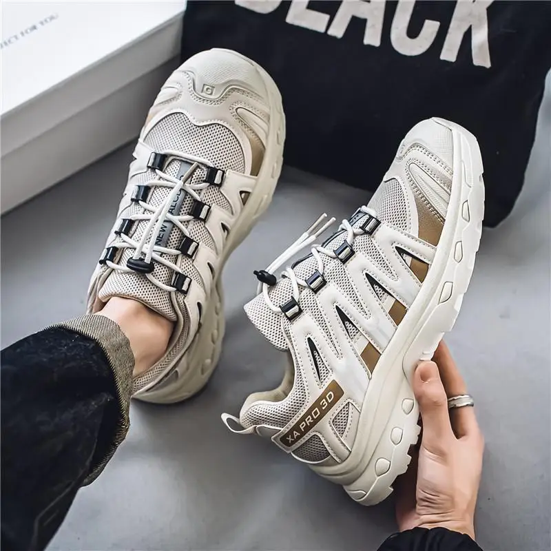 

Новые мужские кроссовки 2026 года: всесезонные, трендовые, с толстой подошвой, износостойкие, для бега и повседневного спорта, в стиле «папины кроссовки»