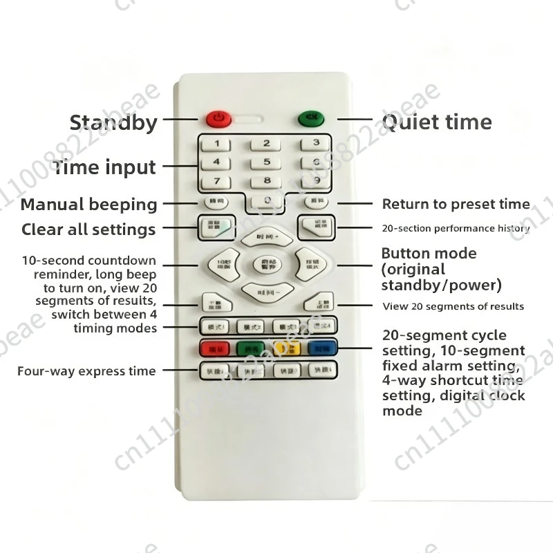 Electronic Timer for Basketball Match Marathon LED Single Side Running Clock Swimming Meeting Exam Stopwatch