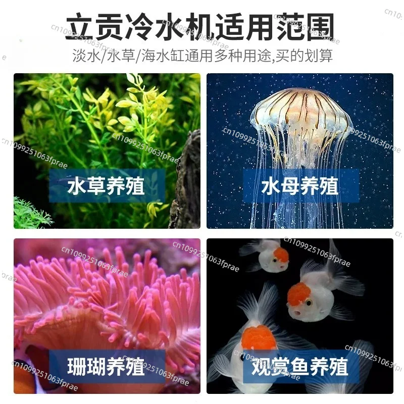 Fish tank chiller Small cooling aquarium Household fresh seawater universal compressor Temperature control chiller