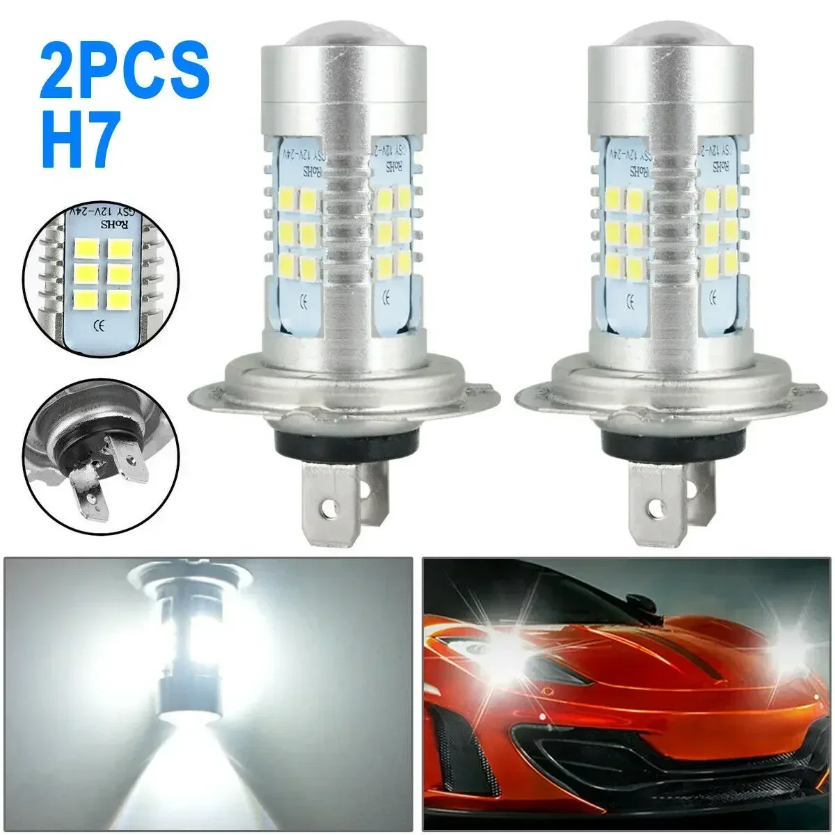H7 Led Bulbs Headli… - image