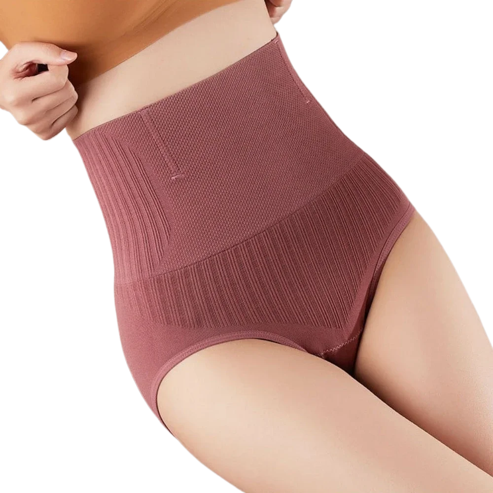 Kalhotky na hubnutí břicha, pasový korzet, tvarující tělo, ženy, bříško, kontrola zadečku, spodní prádlo, poporodní stahovací prádlo s vysokým pasem - náhled 2
