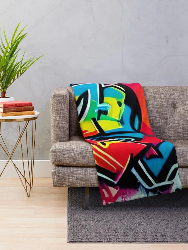 Buy Now and Transform Your Space with Digital Graffiti 261 Throw Blanket Warm warm for winter For Baby Blankets