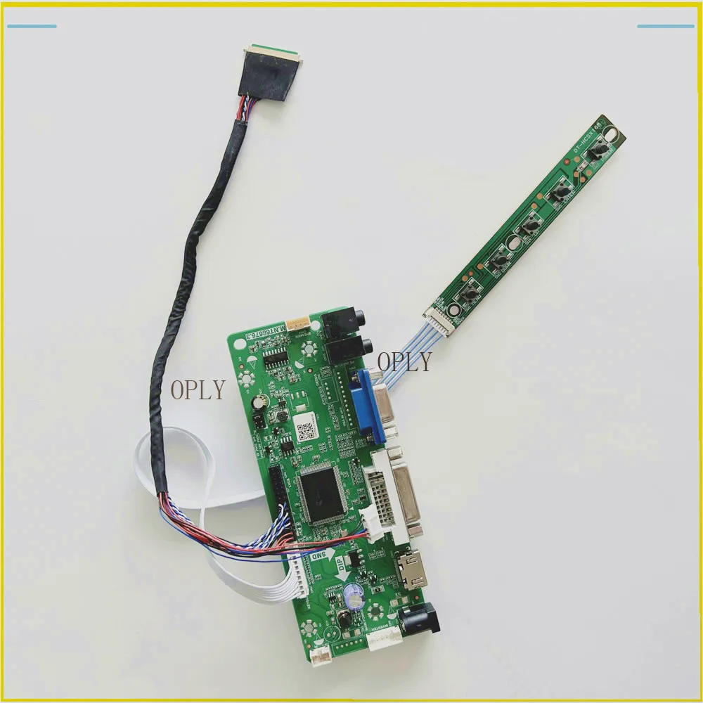 

M.NT68676 Комплект платы контроллера для LP156WH2 LP156WH2-TLA1 LP156WH2-TLEA/TLE1 1366X768 15,6 "ЖК-дисплей со светодиодной подсветкой DIY HDMI-совместимый DVI VGA