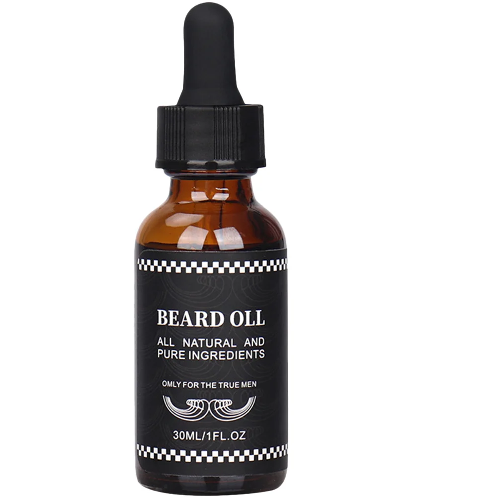 زيت طبيعي للرجال علاج ترطيب سريع الامتصاص سائل التهيأ أداة العناية باللحية مناسبة للسفر زيت الشارب