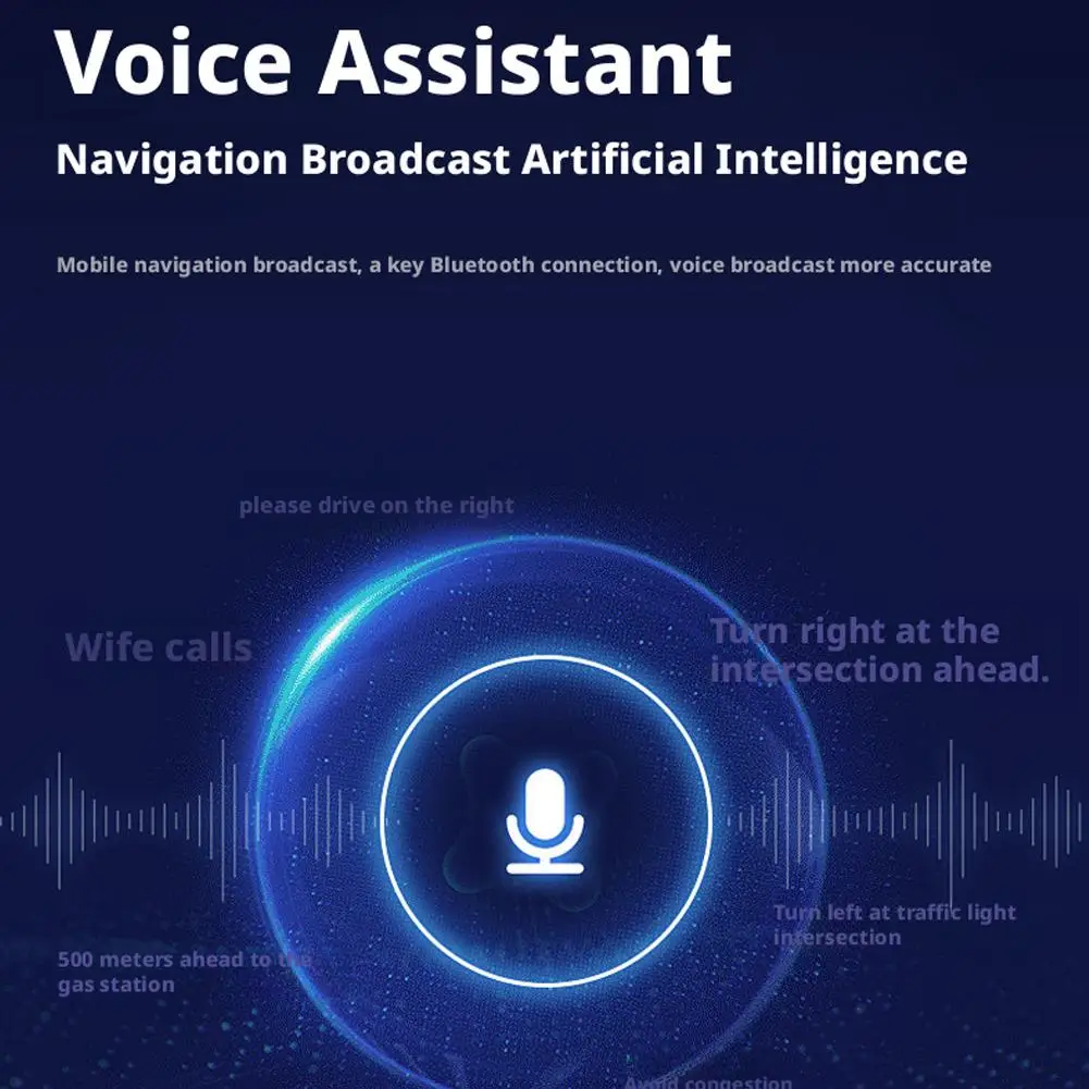 3-In-1 For Android Auto / Apple Screen Mirroring Smart Android Auto Carplay Box Voice Control And Gesture Operation Minimize