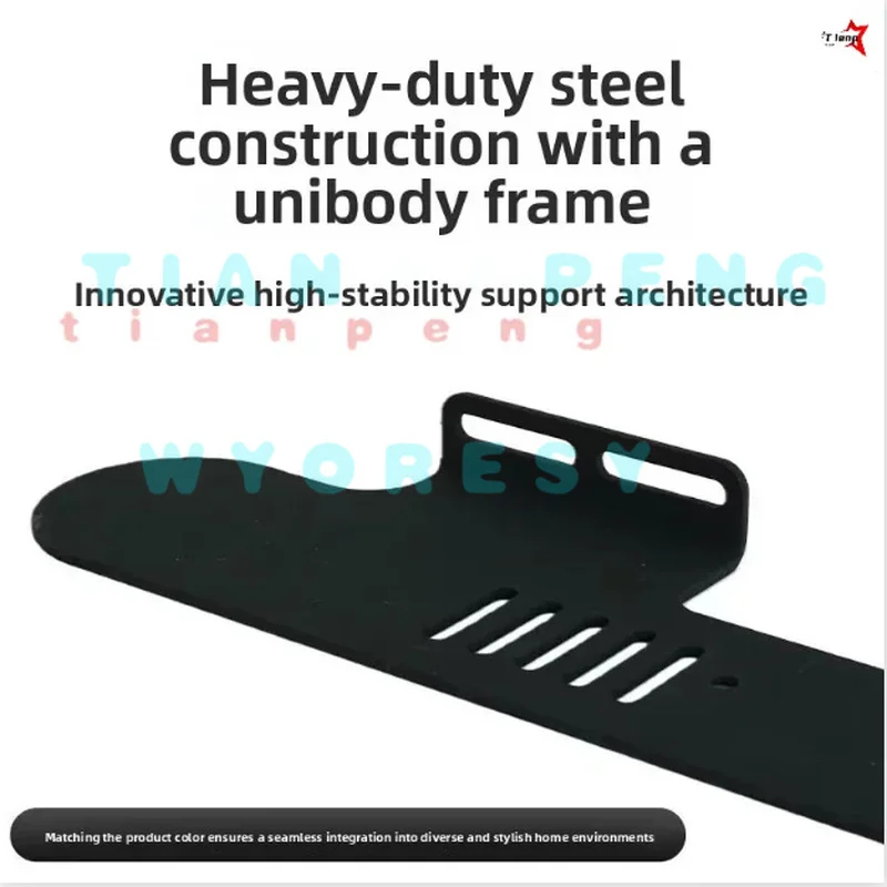 WYORESY Fast Heat Release Metal Wall Stand for Samsung HW-Q80R/HW-Q60T/HW-XZN300 Boost Airflow Prevent Soundbar Overheating Faul