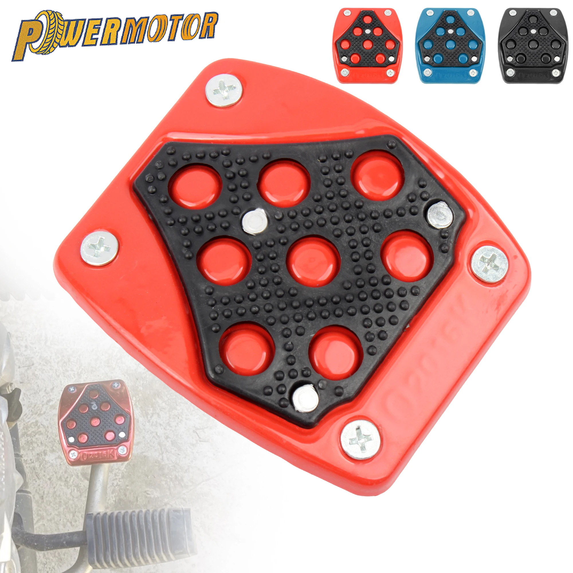 

Motorcycle Antislip Brake Pedal Cover Universal Aluminum Alloy Footrest Foot Peg for DirtBike Cafe Racer Scooter Modified Parts
