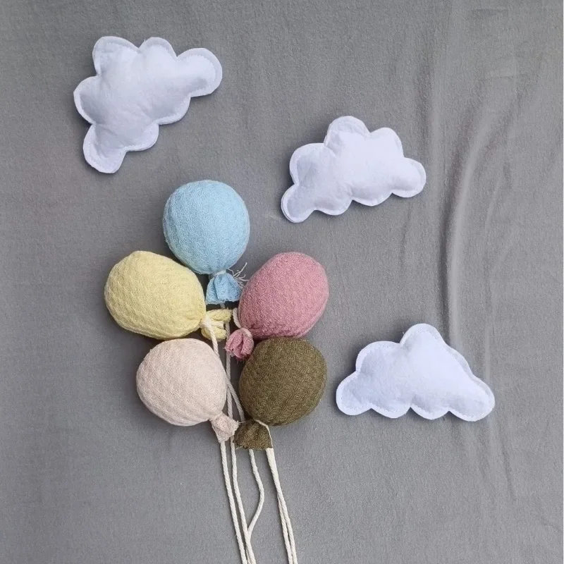 Hot Selling Newborn Baby Photography Props Hammock Balloon Cloud Pose Newborn Photography Swing