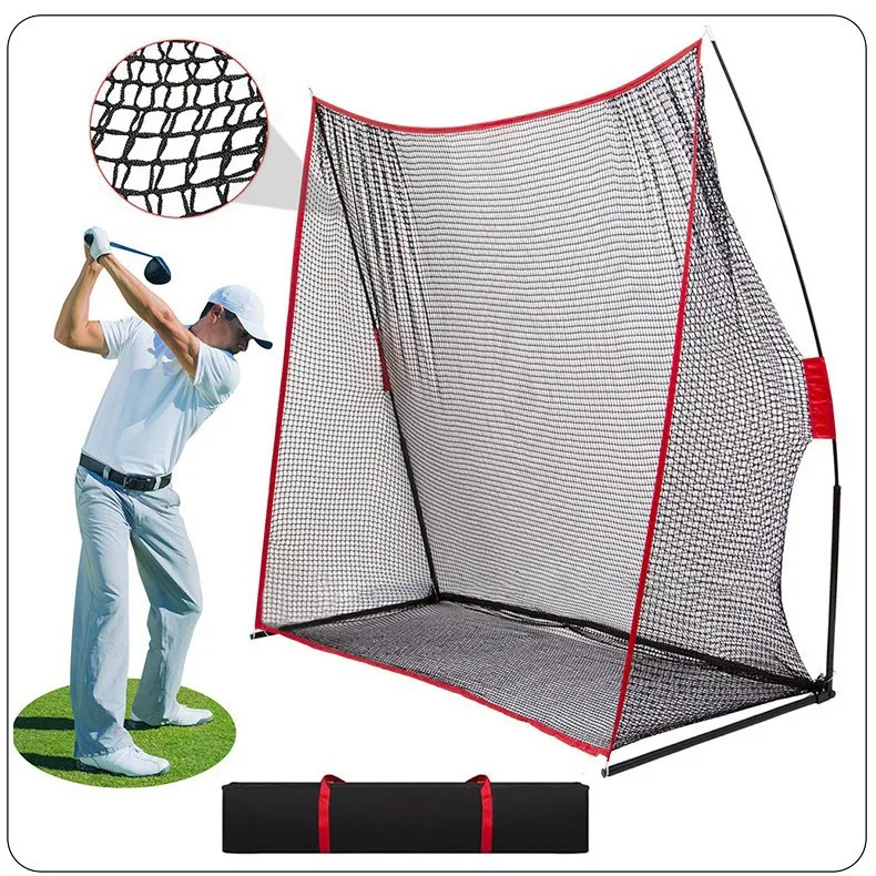 custom Golf practice net 10 * 3 * 7FT large block net, baseball softball practice net, golf swing net