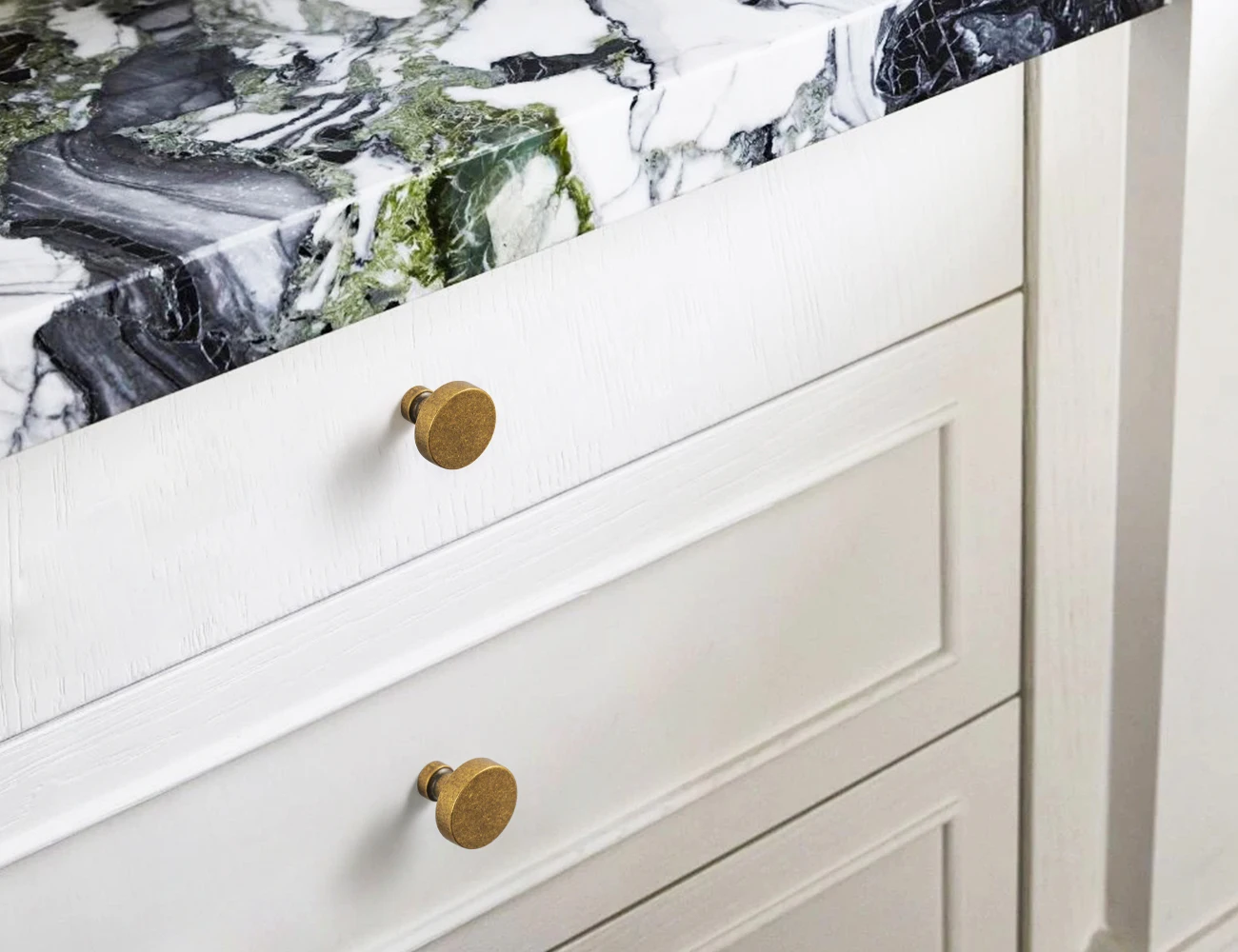 Solid Zinc Alloy Cabinet Handle Furniture Long Handle Kitchen Cabinet Knob and Pulls Sturdy Wardrobe Drawer Handle