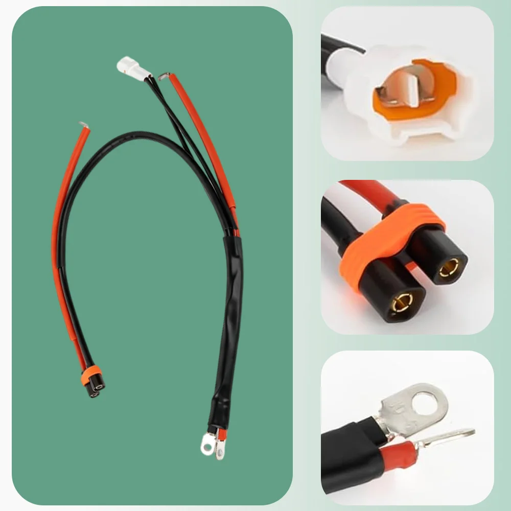 For SURRON Light Bee X S 2020-2023 For Segway Dirt eBike X160 X260 2020-2022 Motorcycle Main Battery Power Cable Cord Lead