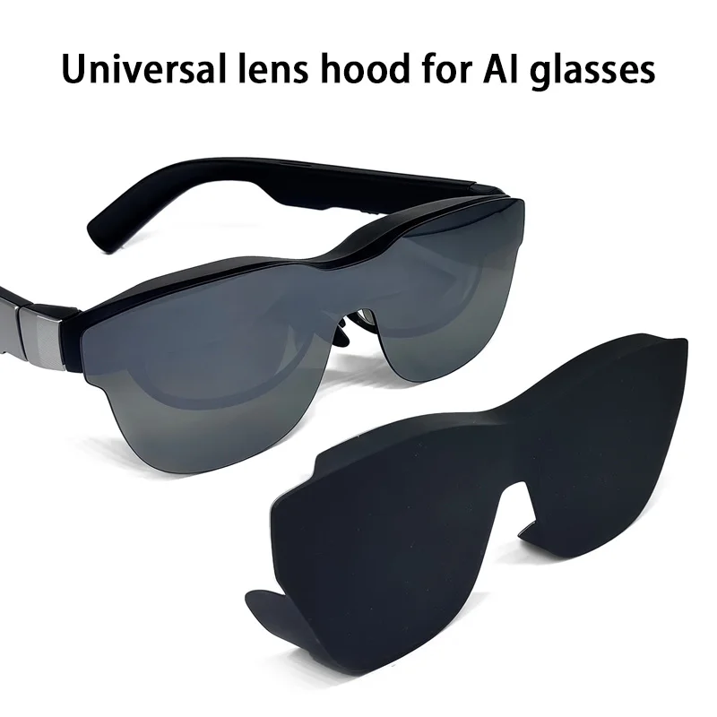 

Black Screen Protector Shade silicone Lens Protector Smart glasses light shield For Rayneo Air3/2/3s for Xreal one/one pro/Air2