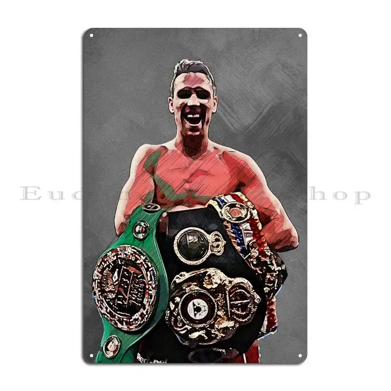 Callum Smith Metal Plaque Poster Rusty Home Wall Decor Designs Club Tin Sign Poster