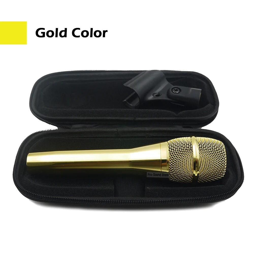 Newest! KSM9 Professional Super-Cardioid Dynamic Microphone For Live Vocals Karaoke Performance with Three Color Carrying Case