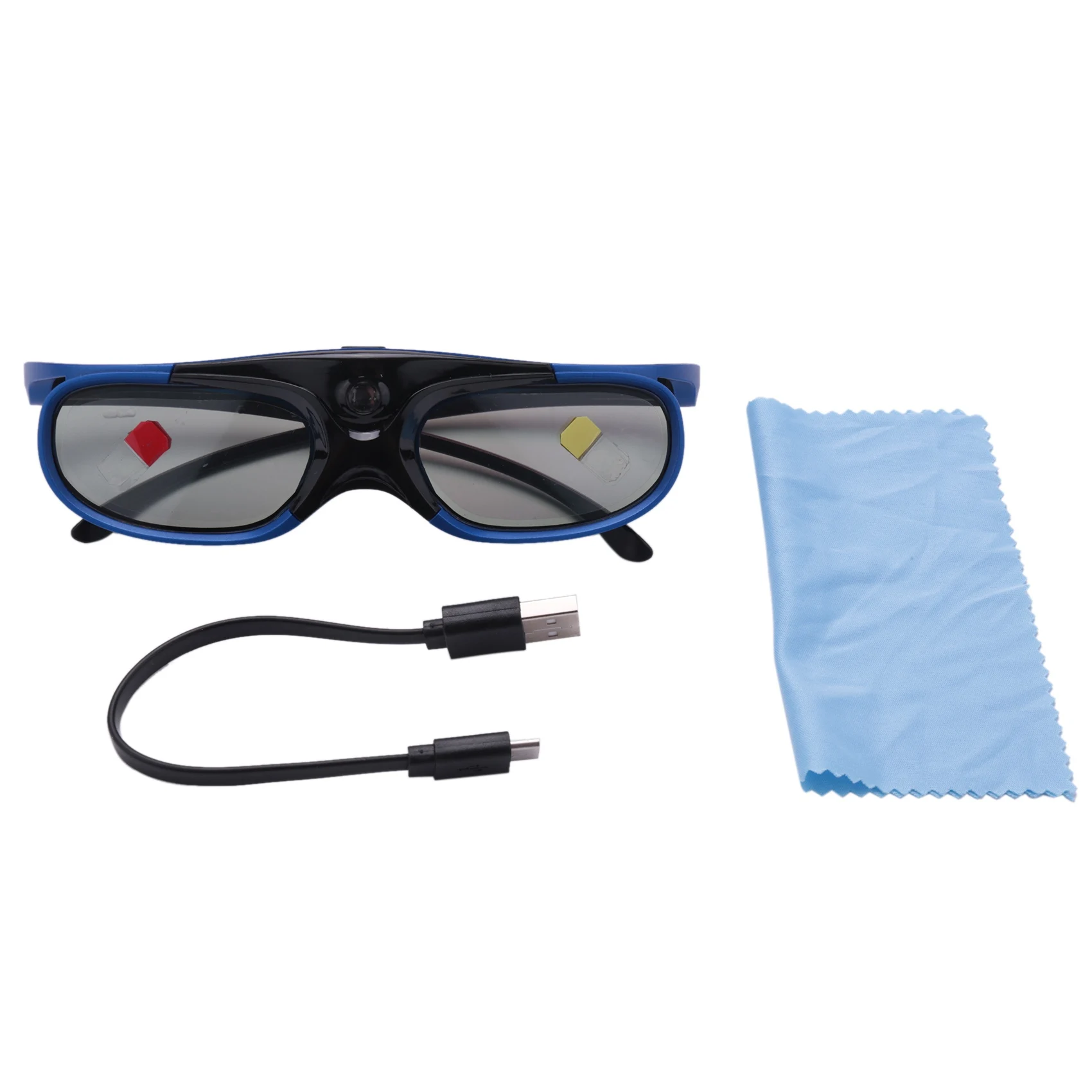 Lunettes rechargeables DLP Link 3D, obturateur actif, lunettes pour budgétaire Xgimi Z3, Z4, Z6, H1, H2, Kg G1, Shrimp BenQ Acer et DLP LINK