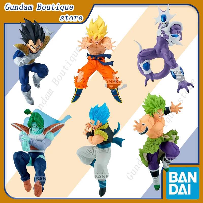 Bandai Genuine BANPRESTO MATCH MAKERS Dragon Ball Son Goku Vegeta Piccolo Frieza Android 17 Anime Action Figure Model Toys Gift