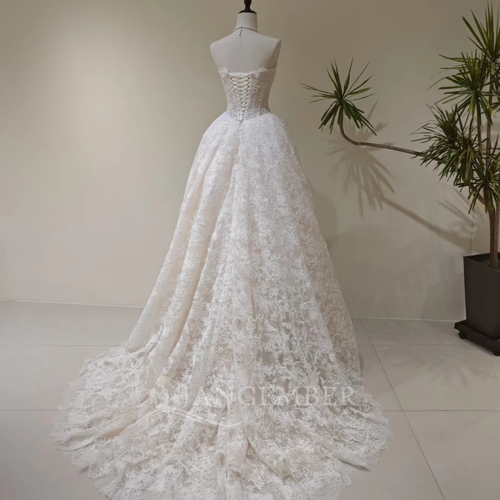 First-rate Surprise Price Wedding Dresses For Women 2026 Bride Floor-Length Customized Detachable Sleeves vestidos de novia boda